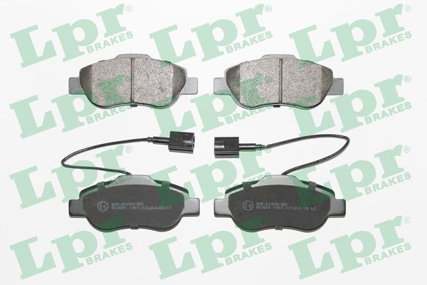 LPR 05P1907 Brake Pad Set, disc brake
