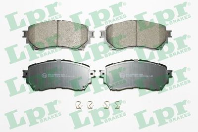 Brake Pad Set, disc brake LPR 05P1916