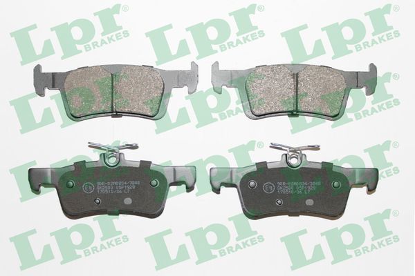LPR 05P1929 Brake Pad Set, disc brake