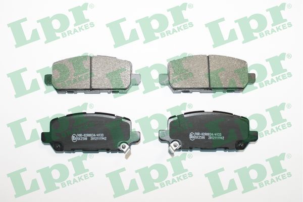 LPR 05P1942 Brake Pad Set, disc brake