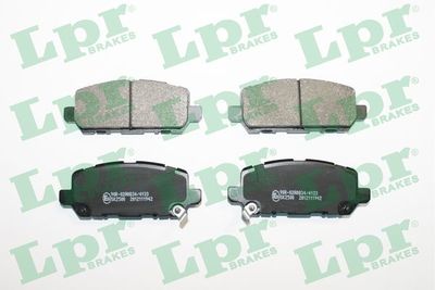 Brake Pad Set, disc brake LPR 05P1942