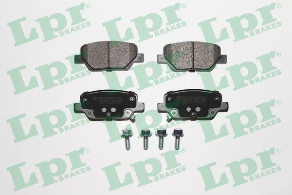 LPR 05P1951 Brake Pad Set, disc brake