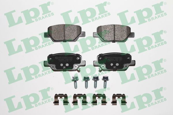 LPR 05P1951K Brake Pad Set, disc brake