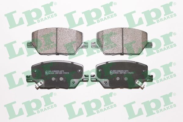LPR 05P1953 Brake Pad Set, disc brake