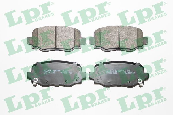 LPR 05P1955 Brake Pad Set, disc brake