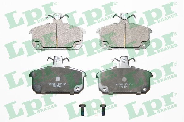 LPR 05P196 Brake Pad Set, disc brake