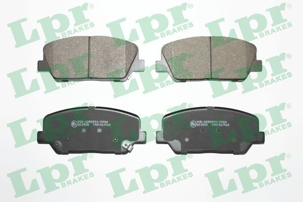 LPR 05P1960 Brake Pad Set, disc brake