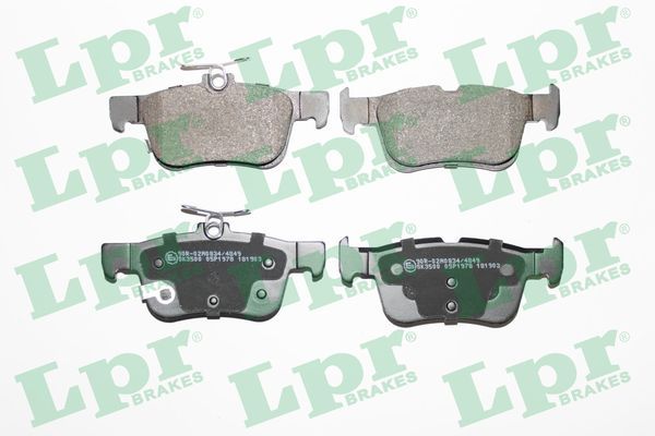 LPR 05P1978 Brake Pad Set, disc brake