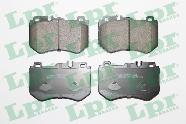 LPR 05P1980 Brake Pad Set, disc brake