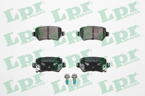LPR 05P1983 Brake Pad Set, disc brake