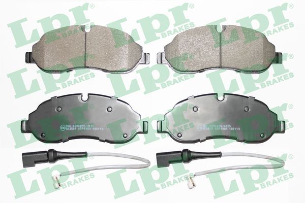 LPR 05P1984A Brake Pad Set, disc brake