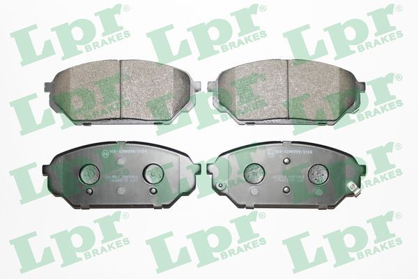 LPR 05P1989 Brake Pad Set, disc brake