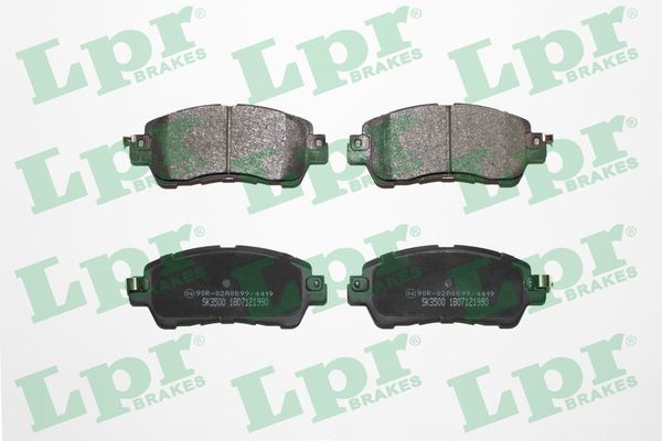 LPR 05P1990 Brake Pad Set, disc brake