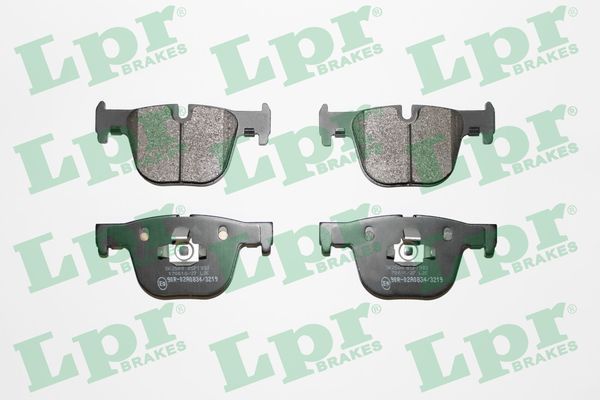 LPR 05P1993 Brake Pad Set, disc brake