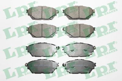 Brake Pad Set, disc brake LPR 05P2000