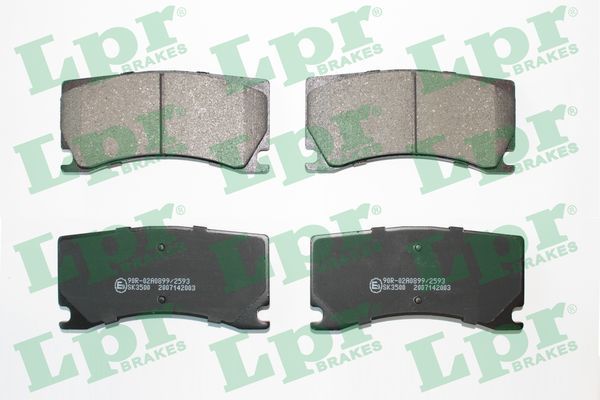LPR 05P2003 Brake Pad Set, disc brake