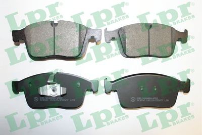 Brake Pad Set, disc brake LPR 05P2007