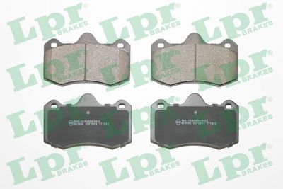 Brake Pad Set, disc brake LPR 05P2009