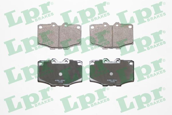 LPR 05P202 Brake Pad Set, disc brake