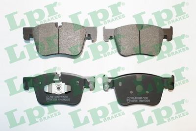 Brake Pad Set, disc brake LPR 05P2025