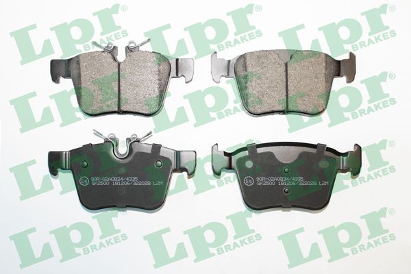 LPR 05P2028 Brake Pad Set, disc brake