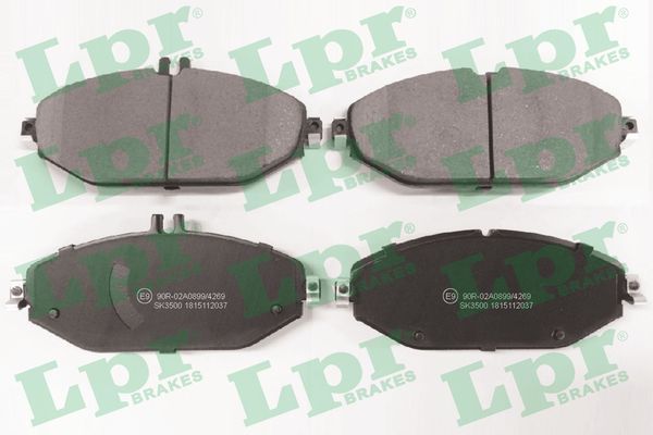 LPR 05P2037 Brake Pad Set, disc brake
