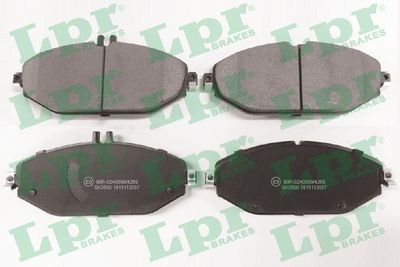 Brake Pad Set, disc brake LPR 05P2037