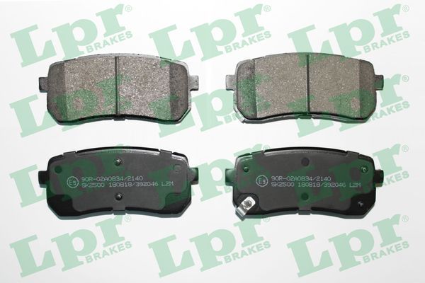 LPR 05P2046 Brake Pad Set, disc brake