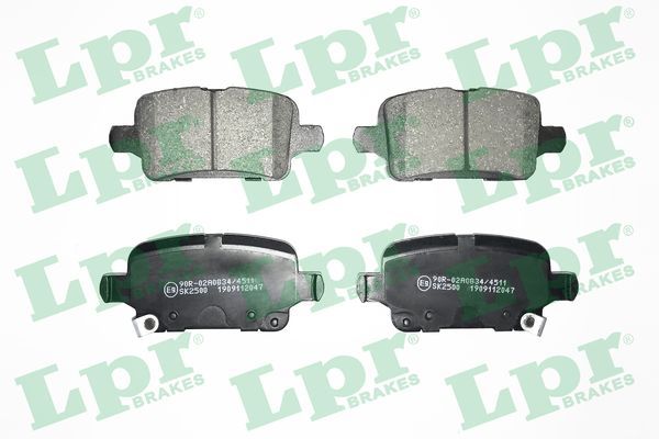 LPR 05P2047 Brake Pad Set, disc brake