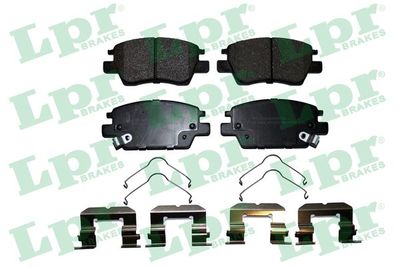 Brake Pad Set, disc brake LPR 05P2051K
