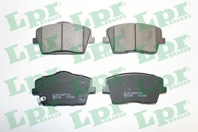 Brake Pad Set, disc brake LPR 05P2062