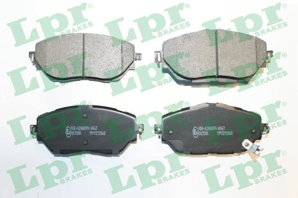 LPR 05P2068 Brake Pad Set, disc brake