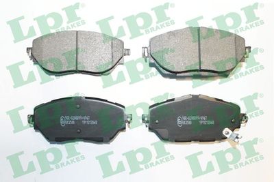 Brake Pad Set, disc brake LPR 05P2068