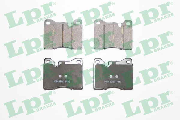 LPR 05P207 Brake Pad Set, disc brake