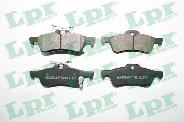 LPR 05P2076 Brake Pad Set, disc brake