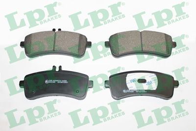 Brake Pad Set, disc brake LPR 05P2087