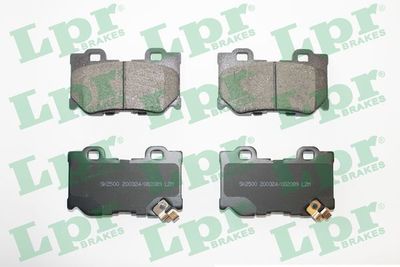 Brake Pad Set, disc brake LPR 05P2089