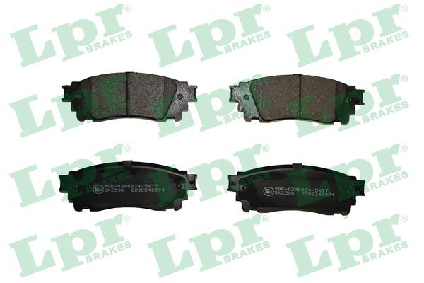 LPR 05P2094 Brake Pad Set, disc brake