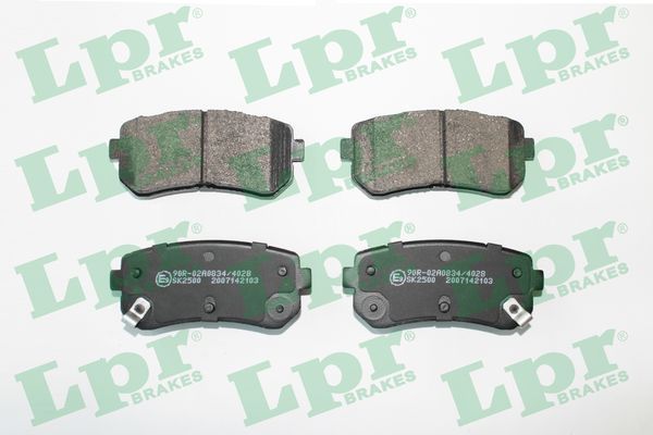 LPR 05P2103 Brake Pad Set, disc brake