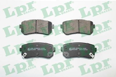Brake Pad Set, disc brake LPR 05P2103