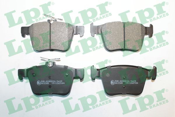 LPR 05P2104 Brake Pad Set, disc brake