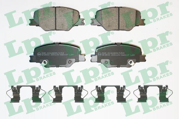 LPR 05P2107K Brake Pad Set, disc brake