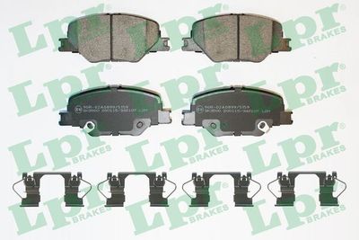 Brake Pad Set, disc brake LPR 05P2107K