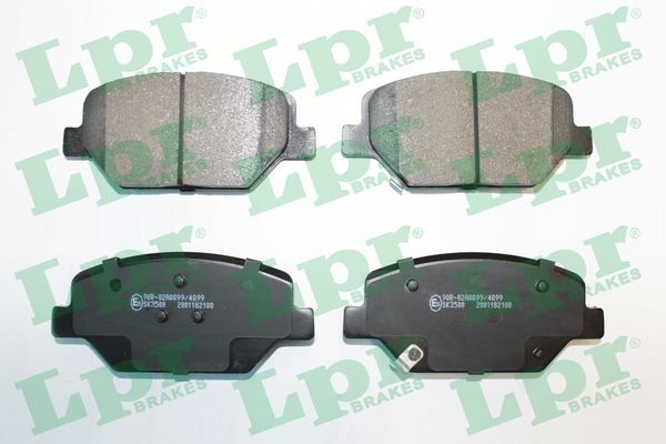 LPR 05P2108 Brake Pad Set, disc brake