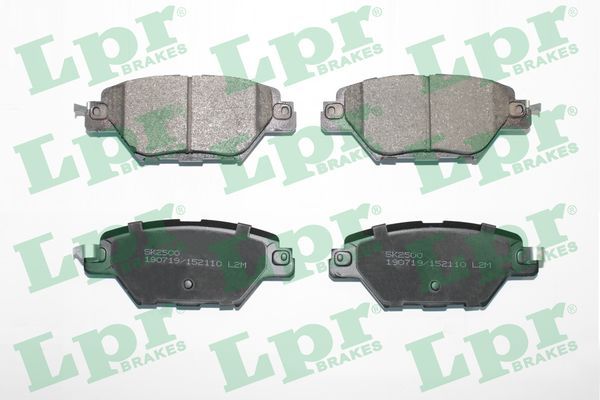 LPR 05P2110 Brake Pad Set, disc brake