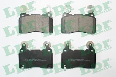 Brake Pad Set, disc brake LPR 05P2114
