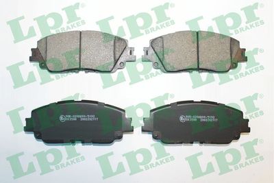 Brake Pad Set, disc brake LPR 05P2117