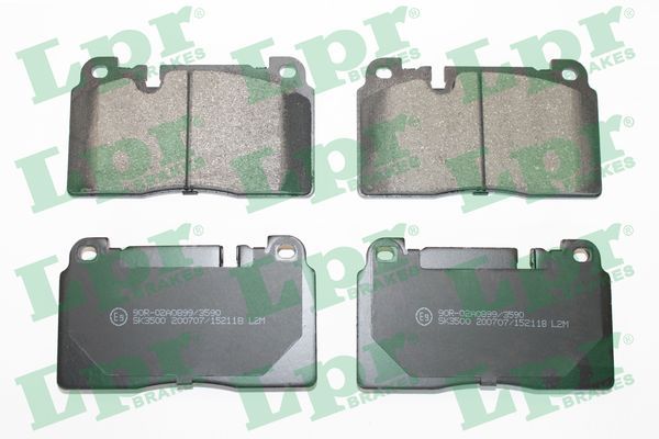 LPR 05P2118 Brake Pad Set, disc brake