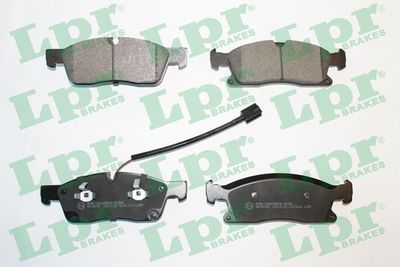 Brake Pad Set, disc brake LPR 05P2124