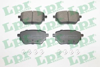 Brake Pad Set, disc brake LPR 05P2132